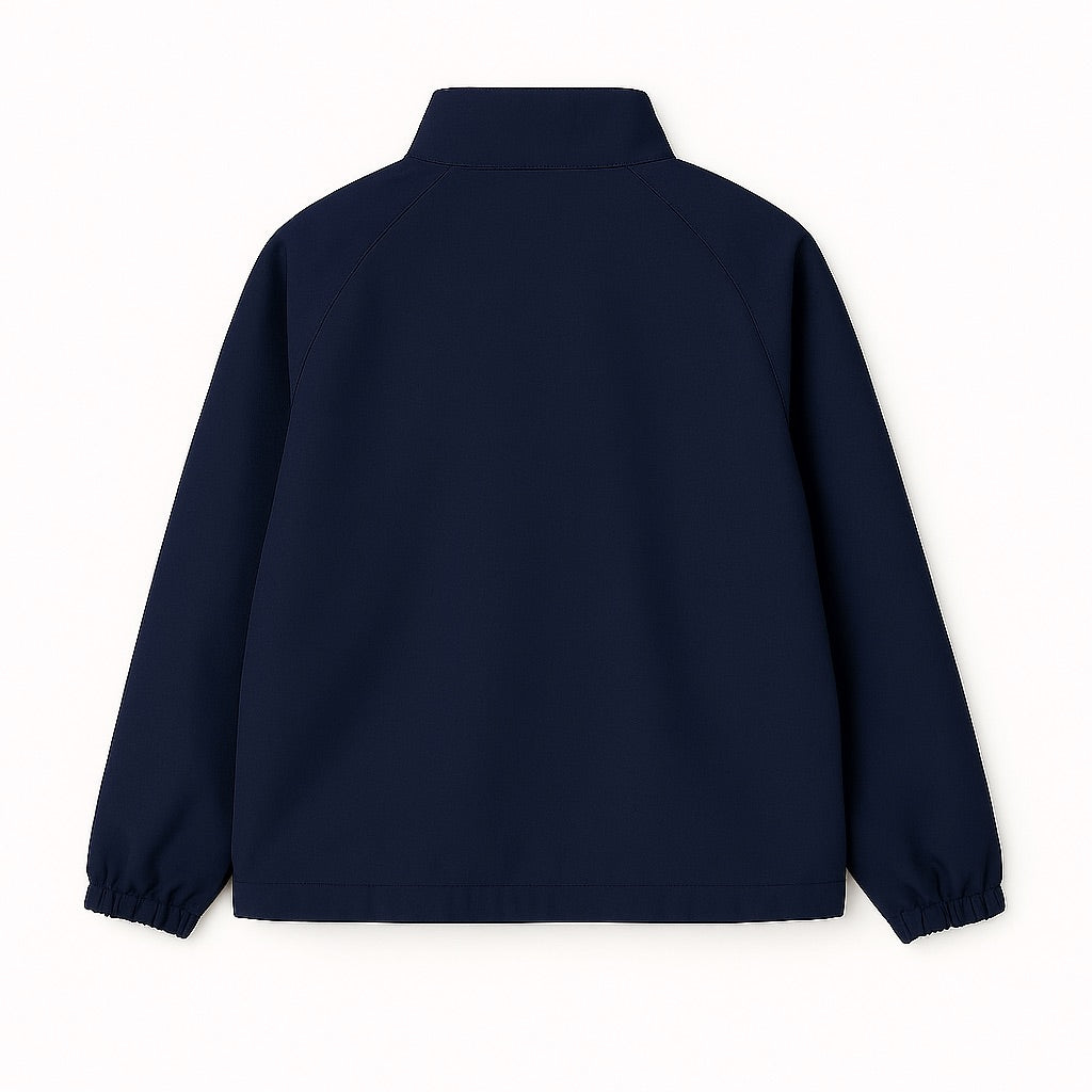 ユニセックス 中綿ブルゾン 長袖 暖かい アジャスター調整 保温 防風 防寒 アウター 大人 ジュニア