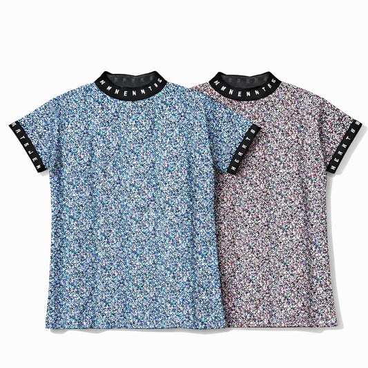 Laides Floret Mock Neck