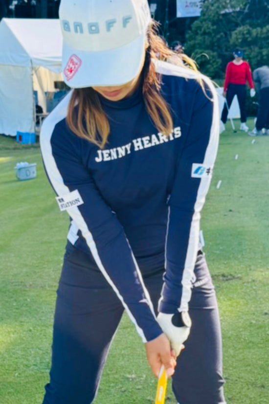 Mens Mock Neck Spandex 究極のなめらかさゴルフウェア メンズ 夏 モックネック 半袖 軽量 ネイビー ツートンカラー UVカット 速乾 伸縮性抜群 おしゃれ