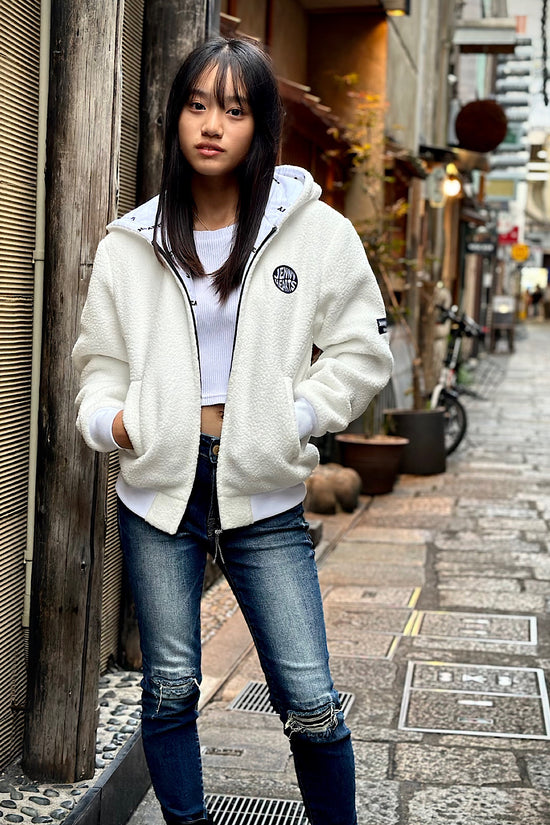 Ladies Boa Blouson ゴルフウェア レディース ボア ブルゾン フード オシャレ ゴルフ女子 人気商品