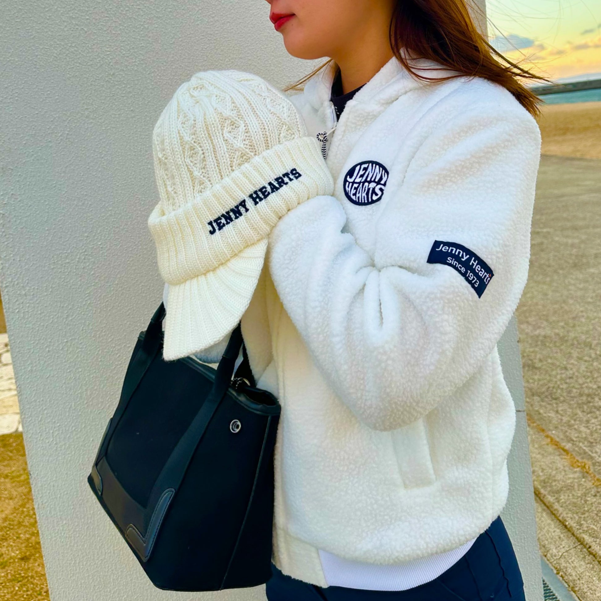 Ladies Boa Blouson ゴルフウェア レディース ボア ブルゾン フード オシャレ ゴルフ女子 人気商品