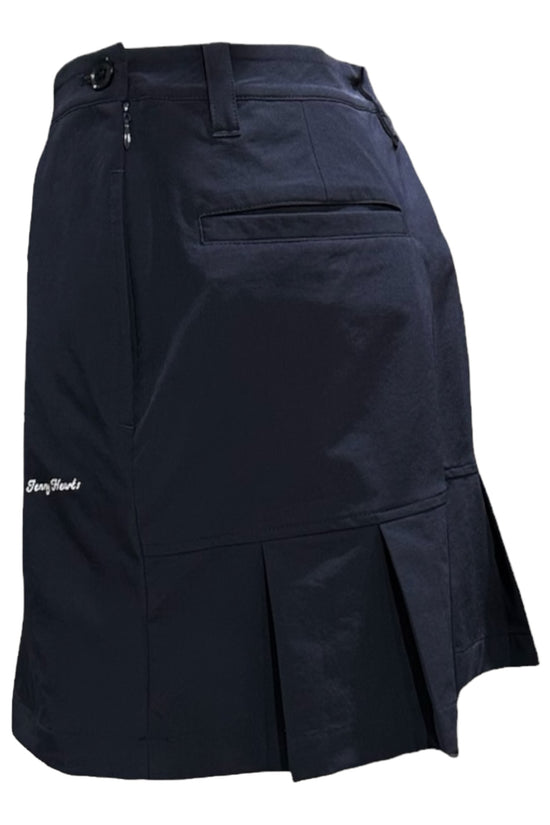 Ladies Elastic Flare Skirt 002 レディース ゴルフスカート 夏 透け防止 伸縮性 フレアスカート レディースゴルフウェア