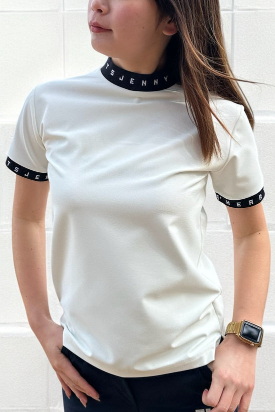 ＼新発売／Ladies Grosgrain Mock Neck レディースゴルフウェア グログラン モックネック 半袖 ストレッチ 肌触りなめらか 速乾 UVカット 透け防止 シンプル おしゃれ 高品質 高機能 おすすめ プレゼント 日本製