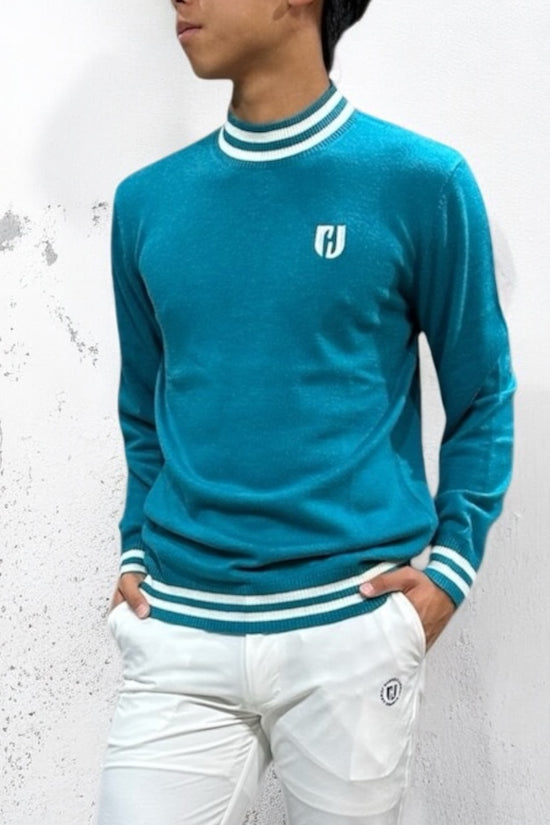 Mens BWB Sweater メンズニットセーター 伸縮性 おしゃれ 薄手 秋冬