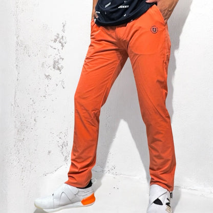 Mens Slim Fit Elastic Golf Pants 002 メンズ ゴルフパンツ ストレッチ スリム スタイリッシュ 春夏