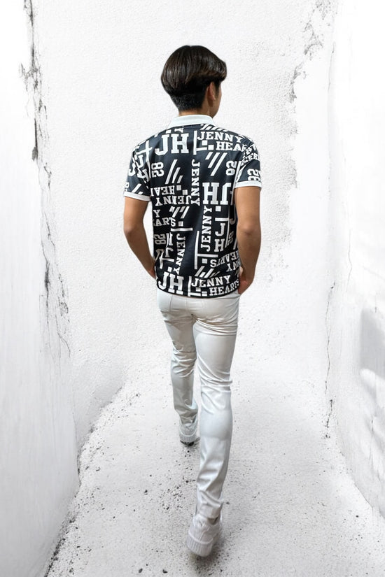 Mens Polo Shirt Logotipo メンズゴルフウェア 夏 ポロシャツ 半袖 ストレッチ 速乾 通気性 肌触りなめらか UVカット おしゃれ 可愛い
