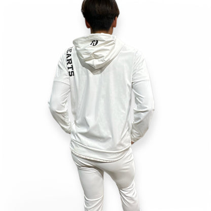 Mens Smooth Hoodie メンズゴルフウェア ブルゾン パーカー なめらか肌触りブルゾン フード付き 伸縮性 おしゃれ