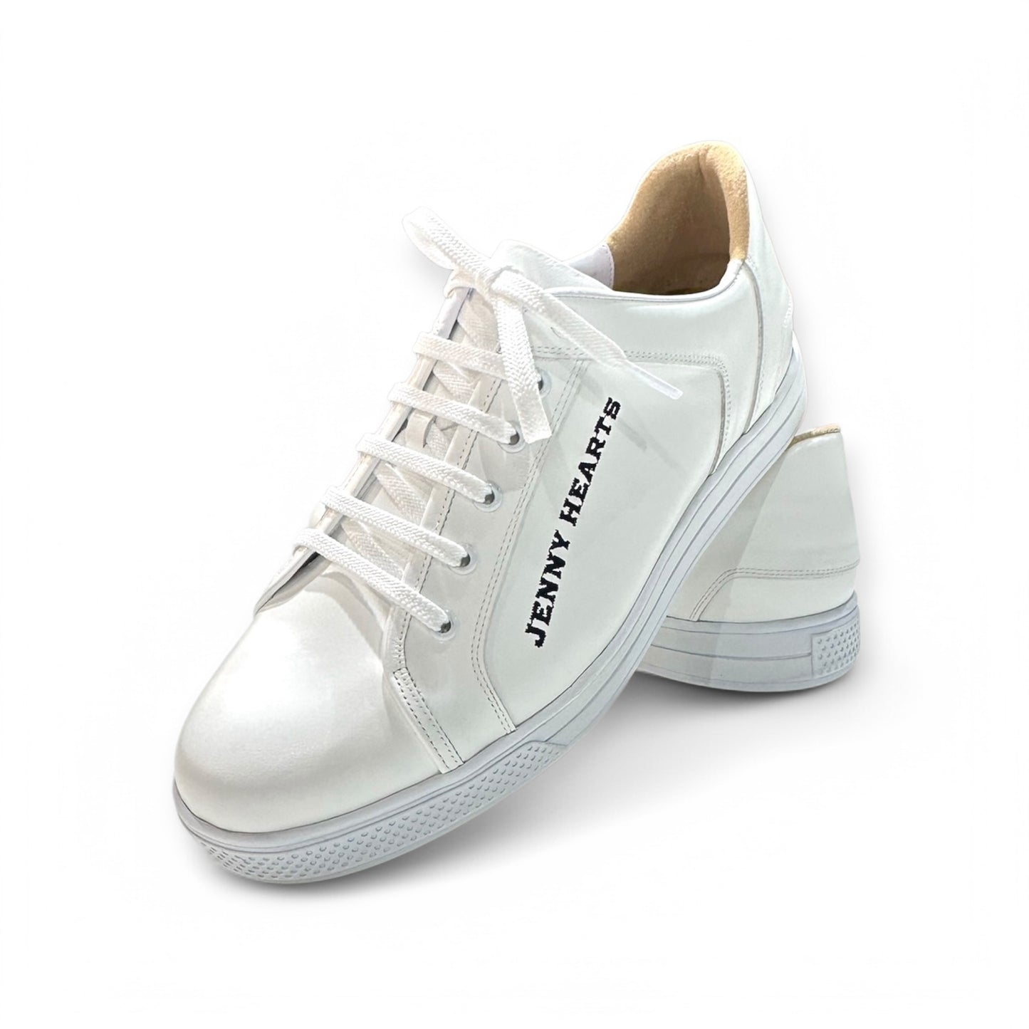 ＼7月17日発送／Mens Golf Shoes Azasコラボ 002 スパイクレス 本革 白 メンズ ゴルフ シューズ ツアープロ愛用