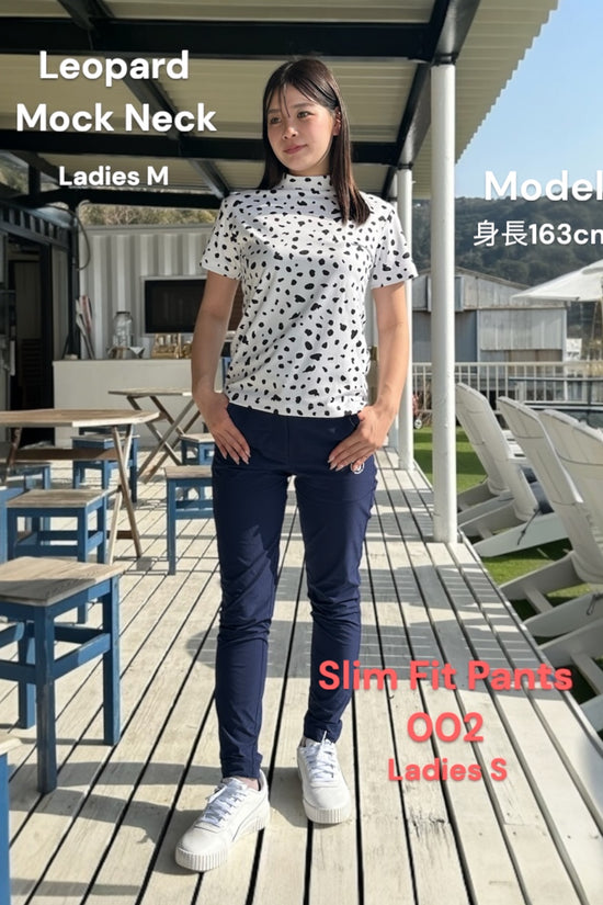 Ladies Slim Fiit Elastic Golf Pants 002 レディース ゴルフパンツ スリムフィット 春夏 人気商品