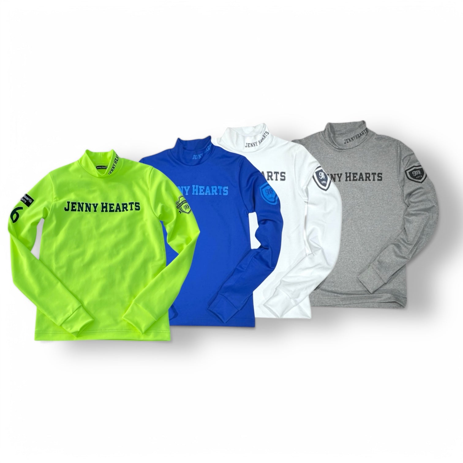 Junior Unisex Mockジュニア 長袖モックネック 春夏 接触冷感 速乾 UVカット 伸縮性良 ユニセックス 男の子 女の子 ジュニアゴルフウェア  130cm 140cm 150cm 日本製