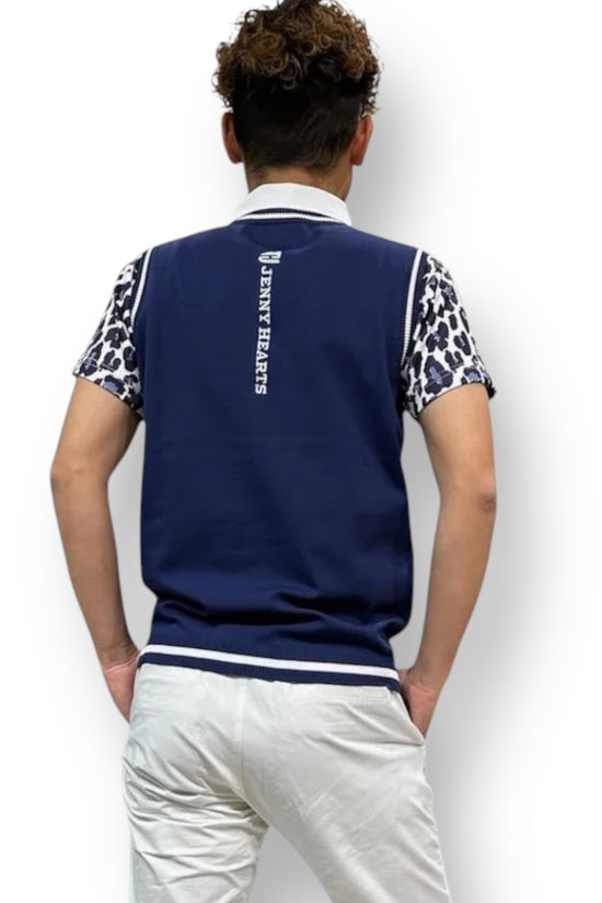 Mens Stylish Vest  メンズゴルフベスト 軽量 速乾 UVカット ストレッチ ニット 春夏 ゴルフウェア メンズ