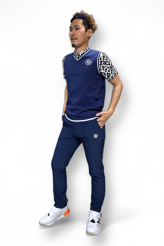Mens Stylish Vest  メンズゴルフベスト 軽量 速乾 UVカット ストレッチ ニット 春夏 ゴルフウェア メンズ
