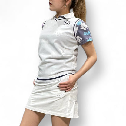 Ladies Stylish Vest レディースゴルフベスト 薄手 ニット 軽量 ストレッチ 速乾 UVカット ゴルフウェア レディース おしゃれ 春夏 ゴルフ女子