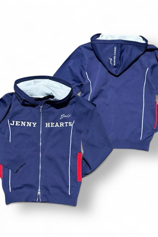 Ladies Light Weight Knit Hoodie レディース ゴルフブルゾン パーカー ダブルジップ 軽量 伸縮性 速乾性 フード 丸洗い イージーケア ポリエステル ニット