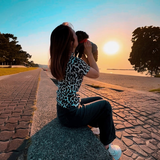 Ladies Smooth Mock Animal Panther