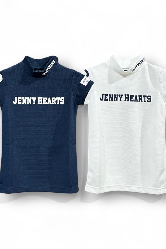 ＼おすすめ／Jnior Girls Waffle Mock ジュニア ゴルフウェア ガーズル モックネック ワッフル 綿タッチ 涼しい 透け防止 130cm 140cm 150cm 可愛い おすすめ