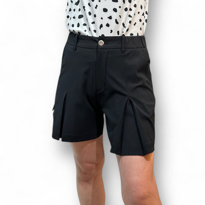 ＼６月21日発送／Ladies Short Culotte 2Way Stretchレディース ゴルフウェア ショート キュロット パンツ スカート 伸縮性 UVカット 透け防止 春夏 数量限定