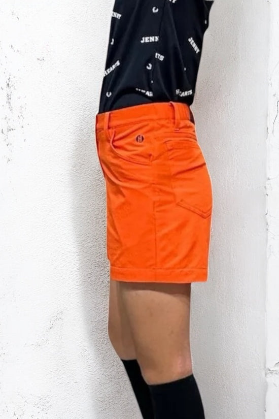 Girls Elastic Short Pants 002 ウェストゴム付き ガールズ ショートパンツ 伸縮性 スタイリッシュ ジュニア 140cm 150cm 155cm ジュニアゴルフウェア 春夏