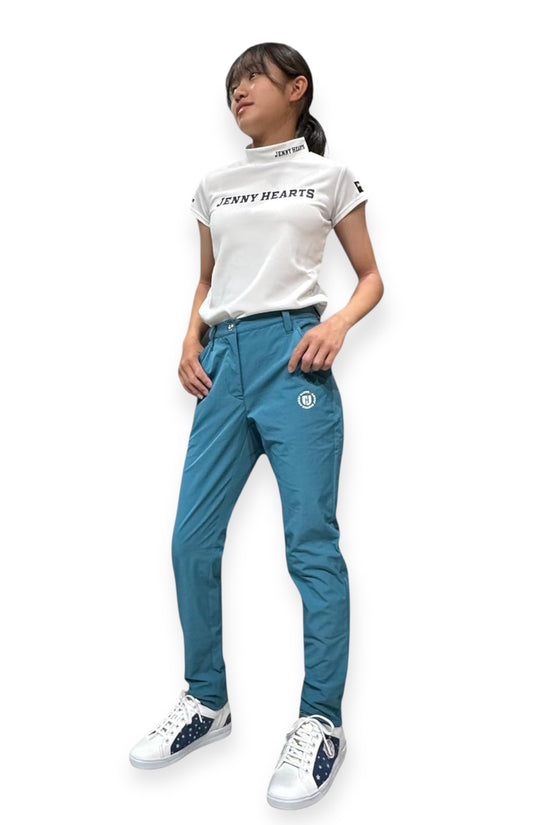 Junior Girls Elastic Pants 002 ガールズ ゴルフパンツ 伸縮性 スタイリッシュ 春夏 140cm 150cm 155cm ジュニアゴルフウェア
