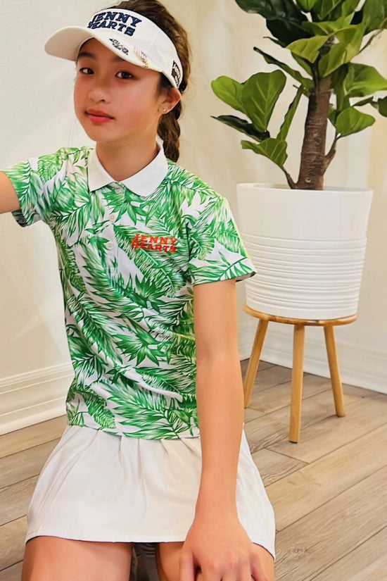 Junior Girls Polo Shirt ガールズ ポロシャツ ジュニアゴルフウェア ガールズ 女の子 キッズ ゴルフ ゴルフポロシャツ ガールズウェア 春 夏 秋 ドライタッチ おしゃれポロシャツ 130cm 150cm