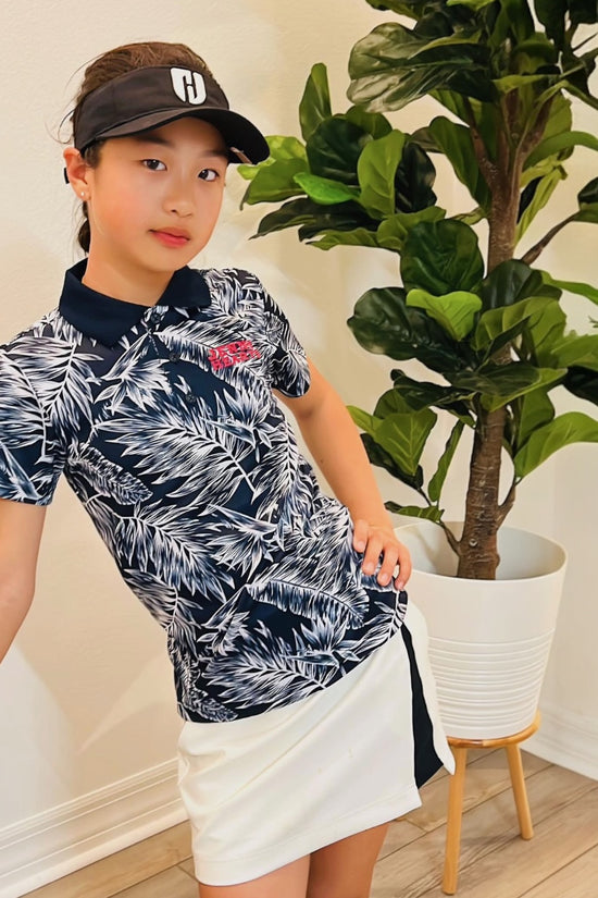 Junior Girls Polo Shirt ガールズ ポロシャツ ジュニアゴルフウェア ガールズ 女の子 キッズ ゴルフ ゴルフポロシャツ ガールズウェア 春 夏 秋 ドライタッチ おしゃれポロシャツ 130cm 150cm