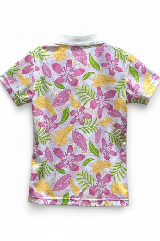 Junior Boys Polo Shirt ボーイズ ポロシャツ ジュニアゴルフウェア ガールズ 女の子 キッズ ゴルフ ゴルフポロシャツ ガールズウェア 春 夏 秋 ドライタッチ おしゃれポロシャツ