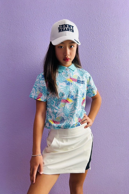 Junior Girls Polo Shirt ガールズ ポロシャツ ジュニアゴルフウェア ガールズ 女の子 キッズ ゴルフ ゴルフポロシャツ ガールズウェア 春 夏 秋 ドライタッチ おしゃれポロシャツ 130cm 150cm