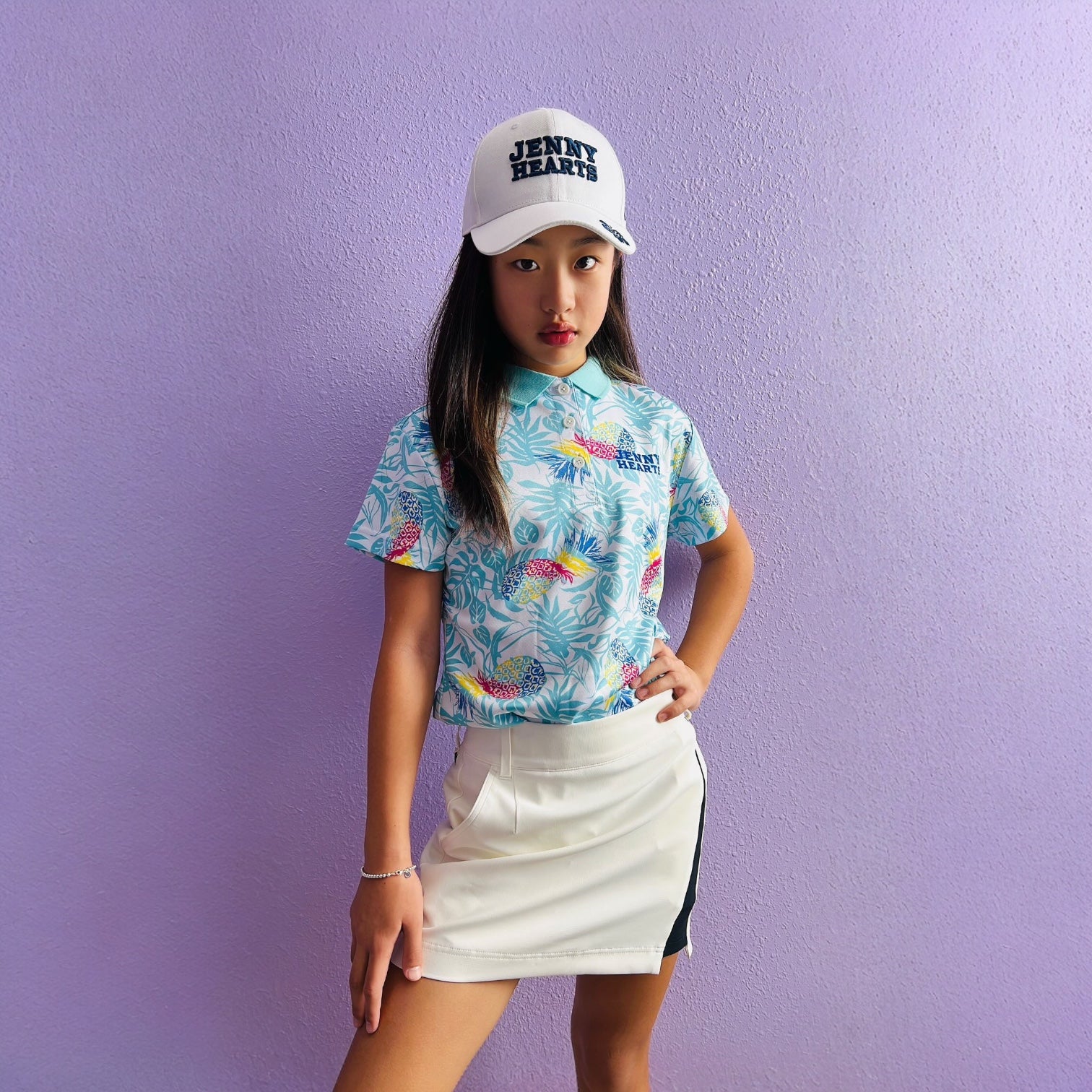Junior Girls Polo Shirt ガールズ ポロシャツ ジュニアゴルフウェア ガールズ 女の子 キッズ ゴルフ ゴルフポロシャツ ガールズウェア 春 夏 秋 ドライタッチ おしゃれポロシャツ 130cm 150cm
