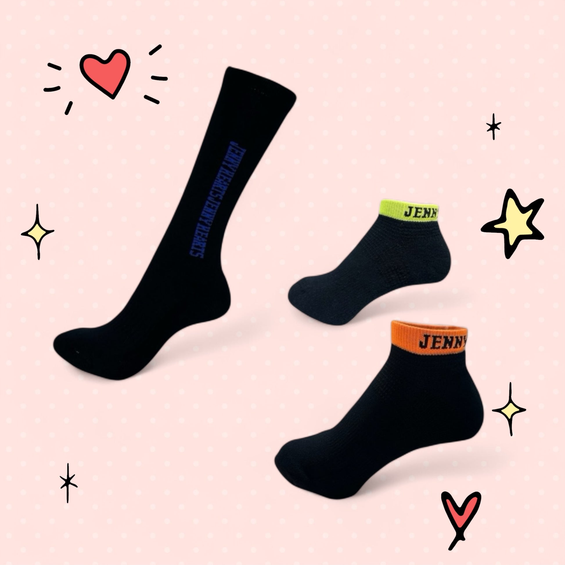 Golf Socks 001 ゴルフソックス 厚手 ショートソックス ロングロックス メンズ レディース ジュニア サポーター付き 靴下 ネイビー 高機能 日本製