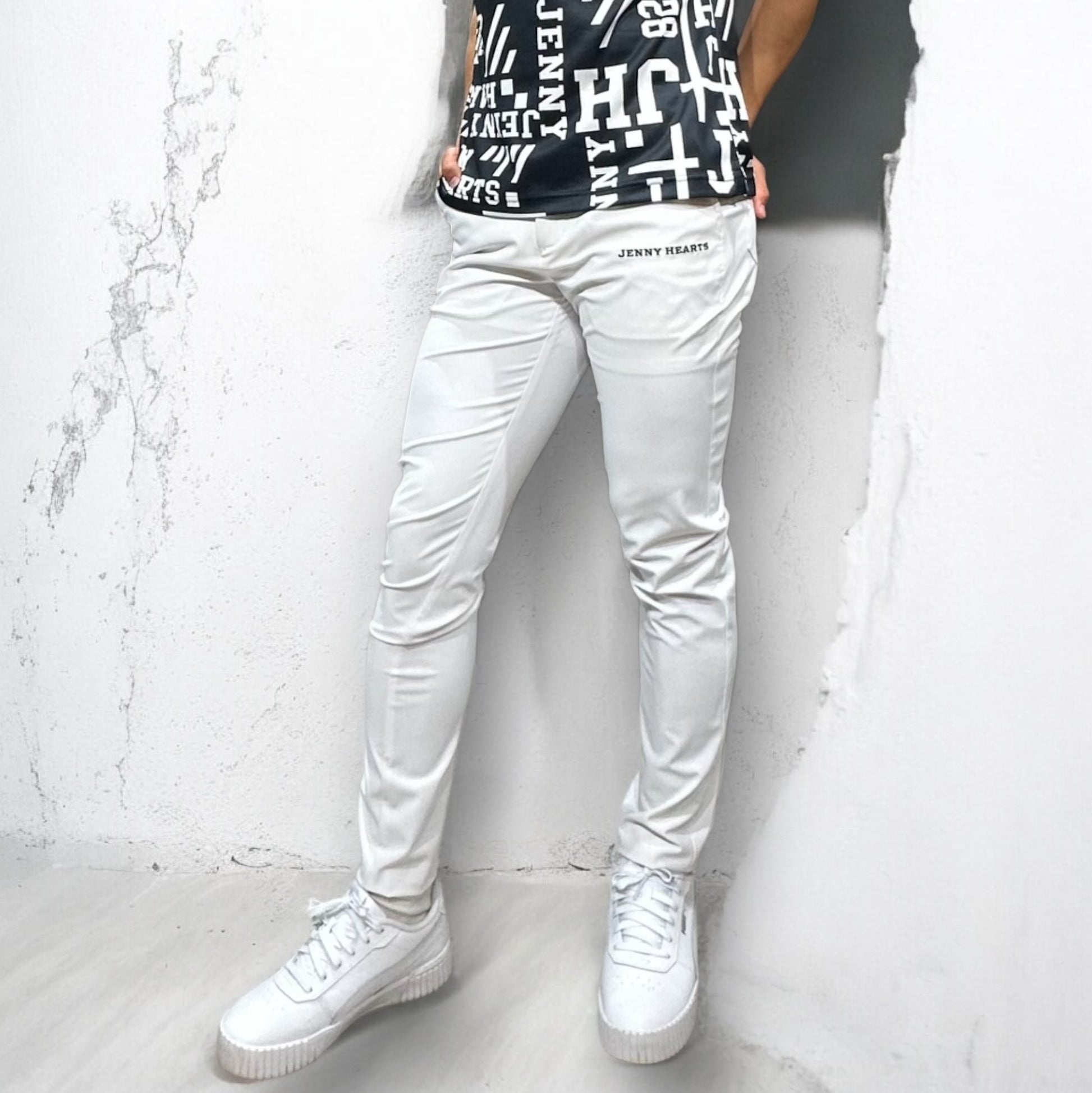 Mens Golf Pants ２Way Stretch  ゴルフウェア メンズ 夏 ストレッチパンツ ドライ 伸縮性 UVカット 透け防止 高品質素材 オールシーズン JH25-P060