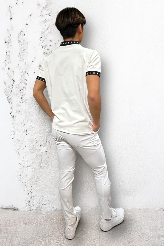 ＼新発売／Mens Grosgrain Mock Neck メンズゴルフウェア 夏 半袖 モックネック グログラン ストレッチ 肌触りなめらか 速乾 UVカット 透け防止 シンプル おしゃれ 高品質 高機能 おすすめ プレゼント 日本製