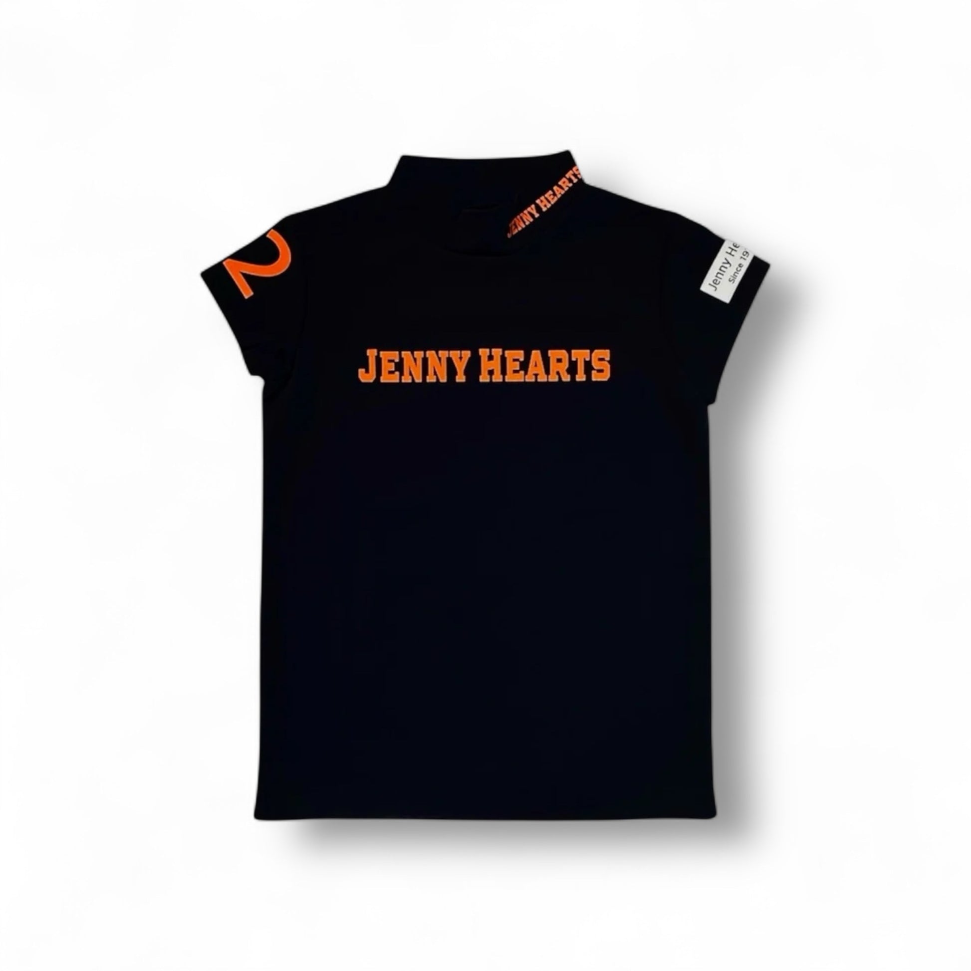 ＼おすすめ／Junior Girls Dry Mock Neck ドライタッチ 伸縮性良 ジュニアゴルフウェア ガールズ モックネック 130cm 140cm 150cm