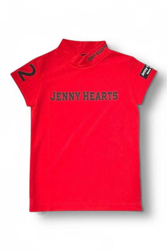 ＼おすすめ／Junior Girls Dry Mock Neck ドライタッチ 伸縮性良 ジュニアゴルフウェア ガールズ モックネック 130cm 140cm 150cm