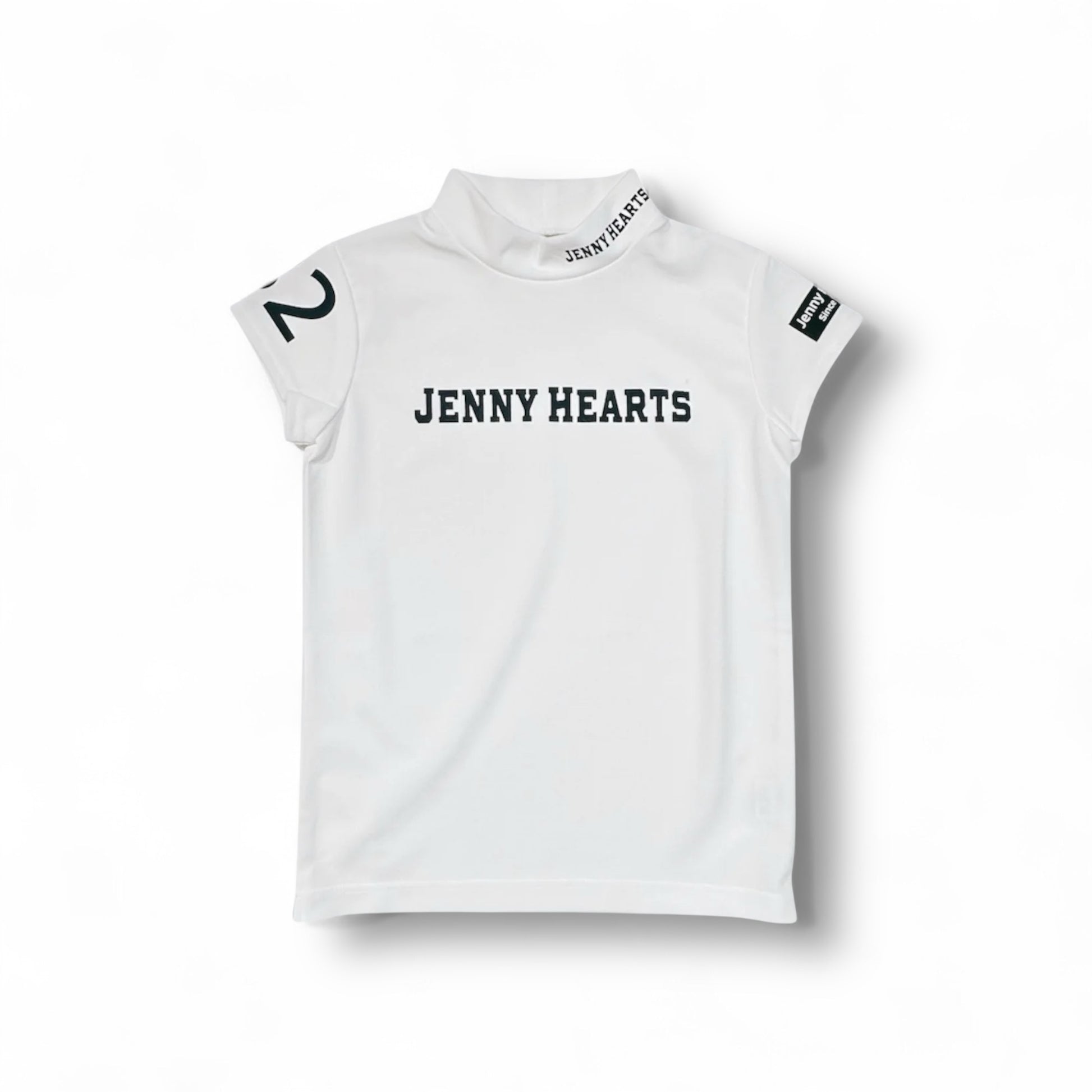 ＼おすすめ／Junior Girls Dry Mock Neck ドライタッチ 伸縮性良 ジュニアゴルフウェア ガールズ モックネック 130cm 140cm 150cm