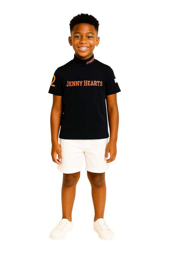 ＼おすすめ／Junior Unisex Dry Mock ジュニアゴルフウェア ドライ モックネック ユニセックス 男の子 女の子 おしゃれ 人気商品 日本製