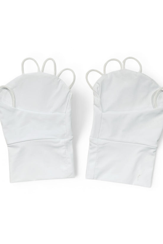 Ladies Golf UV Protector ゴルフグローブ 手袋 クール 通気性 ハーフフィンガーグローブ プロテクター 紫外線対策 UVカット 手の甲日焼け止め