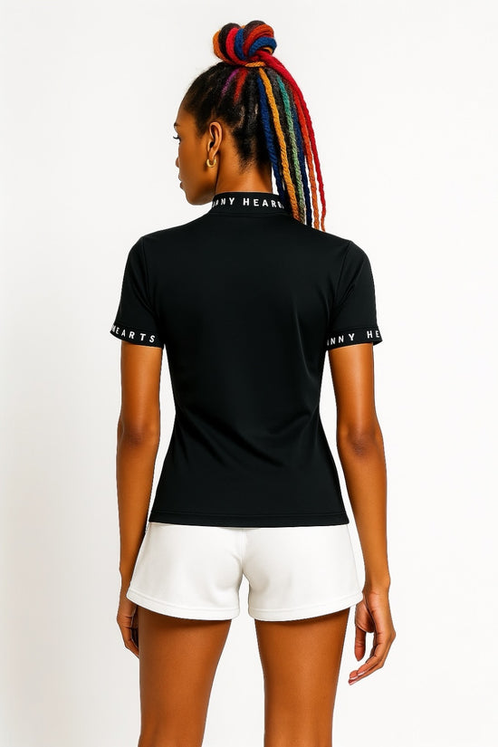 ＼新発売／Ladies Grosgrain Mock Neck レディースゴルフウェア グログラン モックネック 半袖 ストレッチ 肌触りなめらか 速乾 UVカット 透け防止 シンプル おしゃれ 高品質 高機能 おすすめ プレゼント 日本製