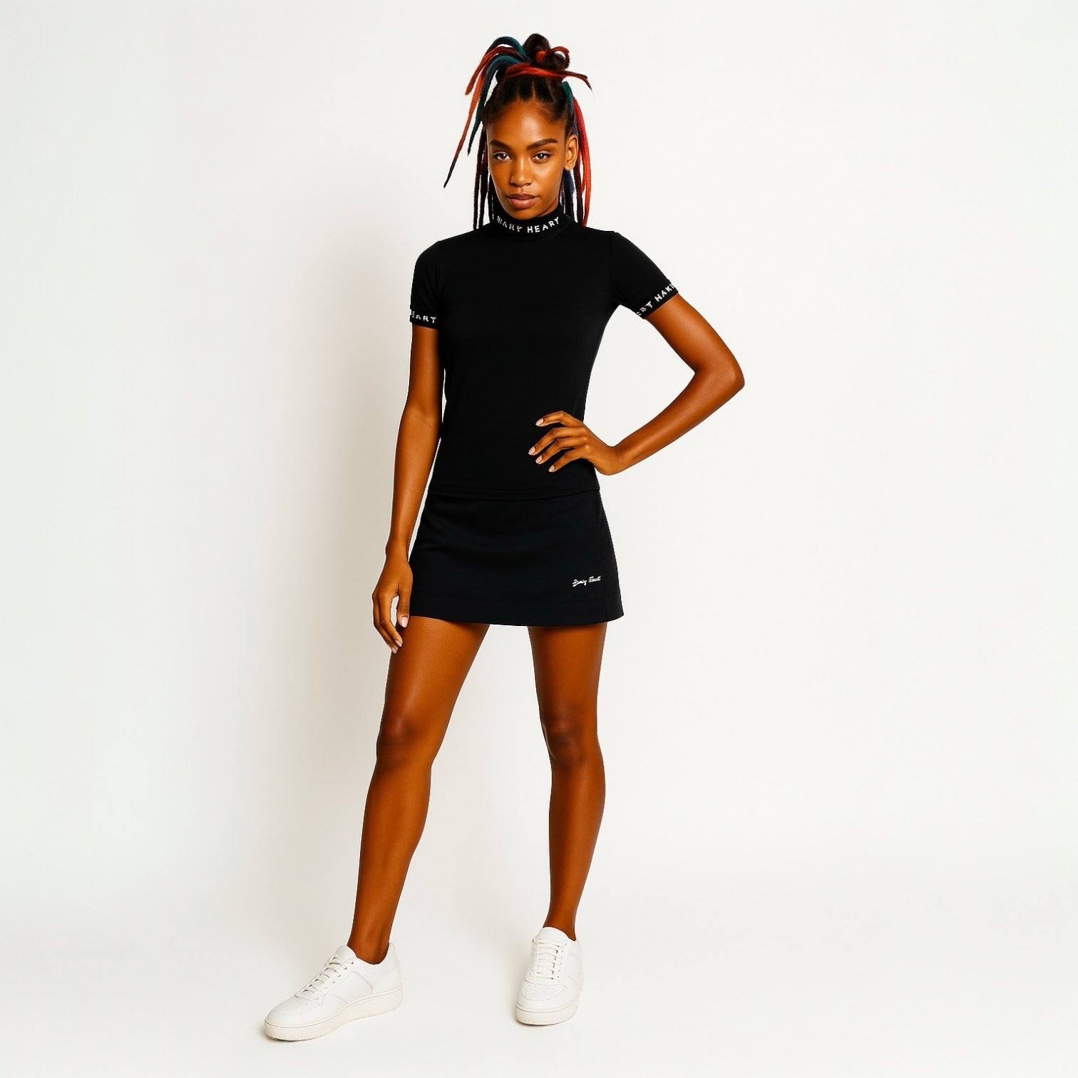 Ladies Elastic Flare Skirt 002 レディース ゴルフスカート 夏 透け防止 伸縮性 フレアスカート レディースゴルフウェア