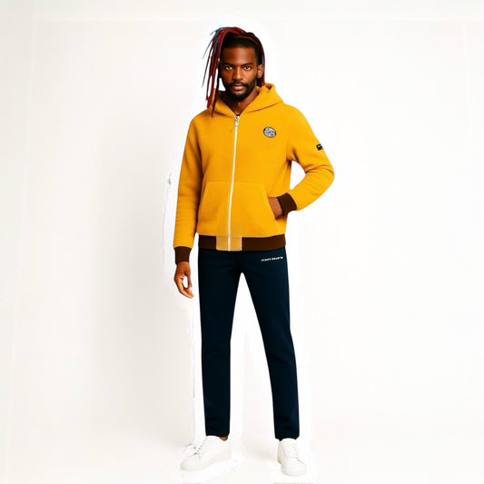 Mens Boa Blouson JH24BH001 2024秋冬 ゴルフウェア メンズ ボア ブルゾン 長袖 ゴルフパーカー 白 アプリコ 伸縮性 暖かい オシャレ 高品質 ブランド 人気商品 メンズゴルフウェア