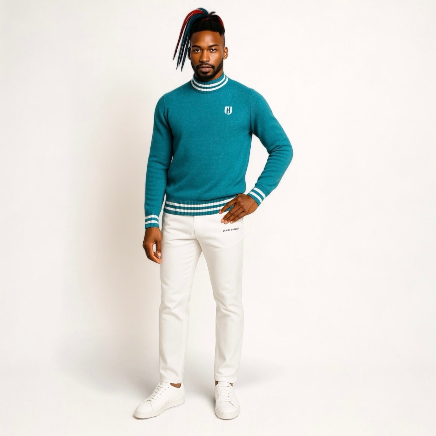 Mens BWB Sweater メンズニットセーター 伸縮性 おしゃれ 薄手 秋冬
