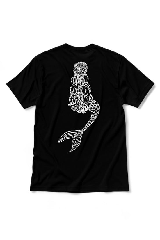 Mermaid T-Shirt Mens XL Black マーメイドTシャツ