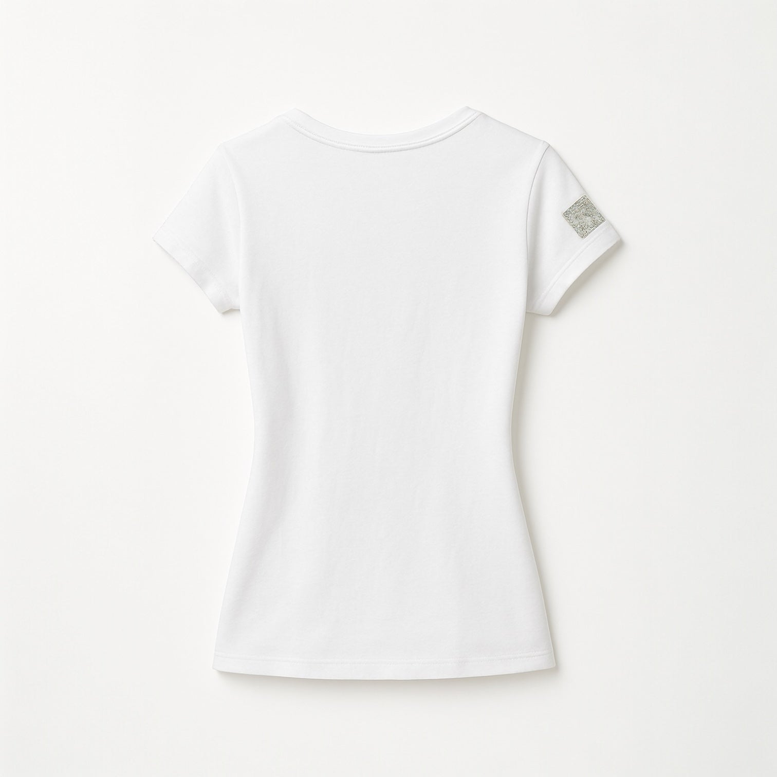 Ladies Moca California Logo T-Shirt White ストレッチ 優しい肌触り 吸水速乾