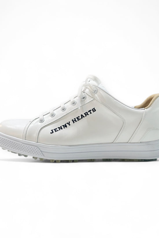＼創業祭限定価格／Mens Golf Shoes Azasコラボ 002  Tour Model スパイクレス 本皮 軽量 白 メンズ ゴルフ シューズ ツアープロ愛用