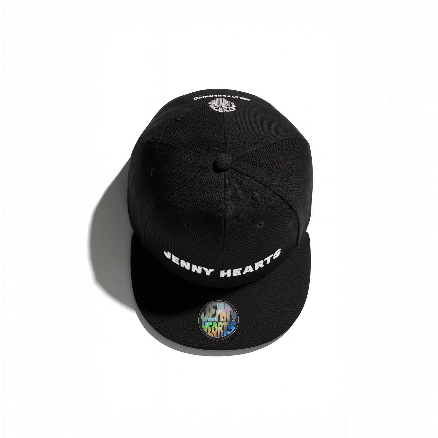 Golf Cap Unisex フラットバイザーキャップ フラットビル 平つツバ フリーサイズ 男女兼用 ３D刺繍
