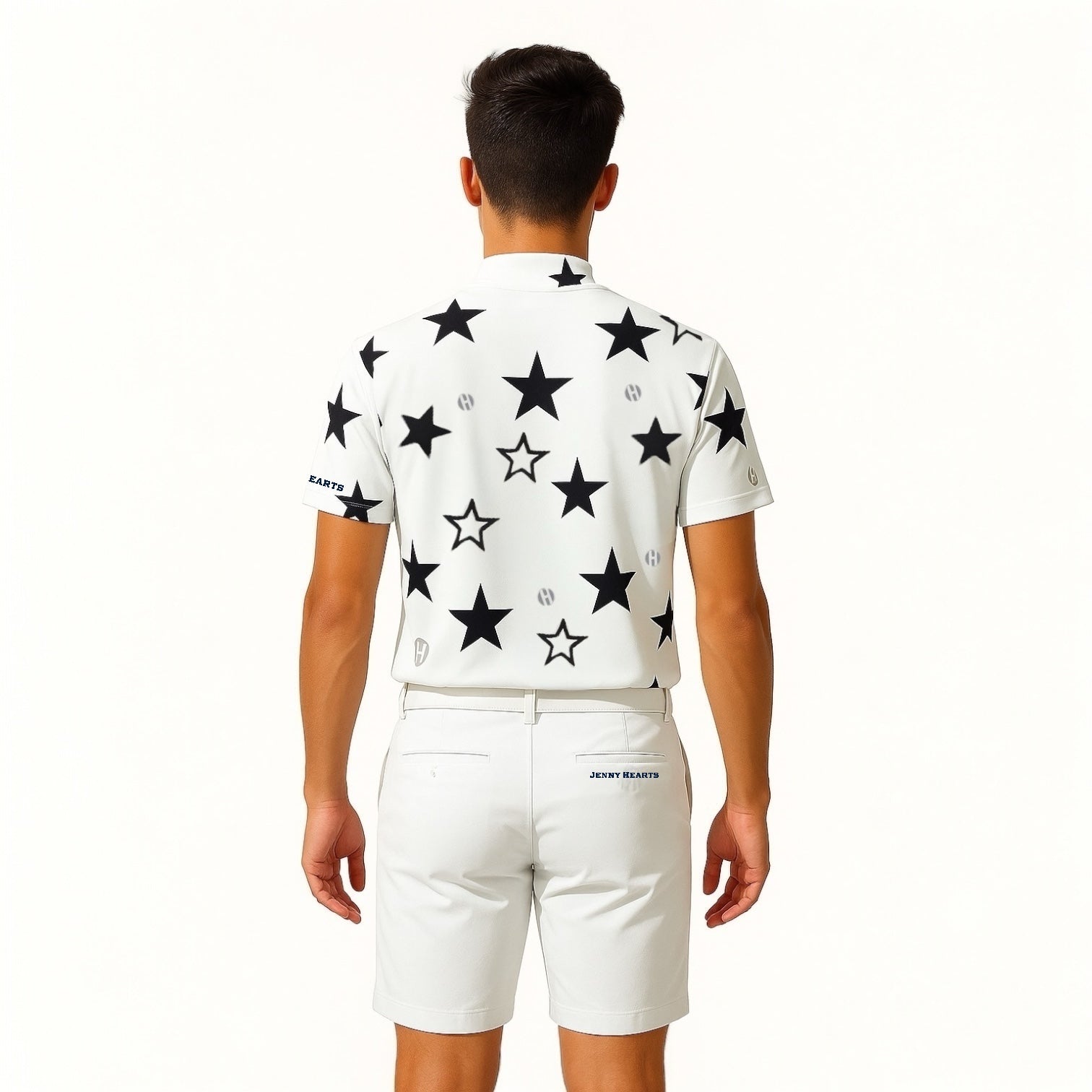 Mens Half Pants 2Way Stretch ゴルフウェア メンズ 夏 ハーフパンツ 短パン 高ストレッチ 防透け 吸水速乾 UVカット