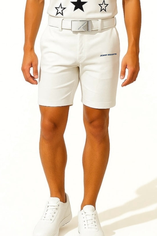 Mens Half Pants 2Way Stretch ゴルフウェア メンズ 夏 ハーフパンツ 短パン 高ストレッチ 防透け 吸水速乾 UVカット