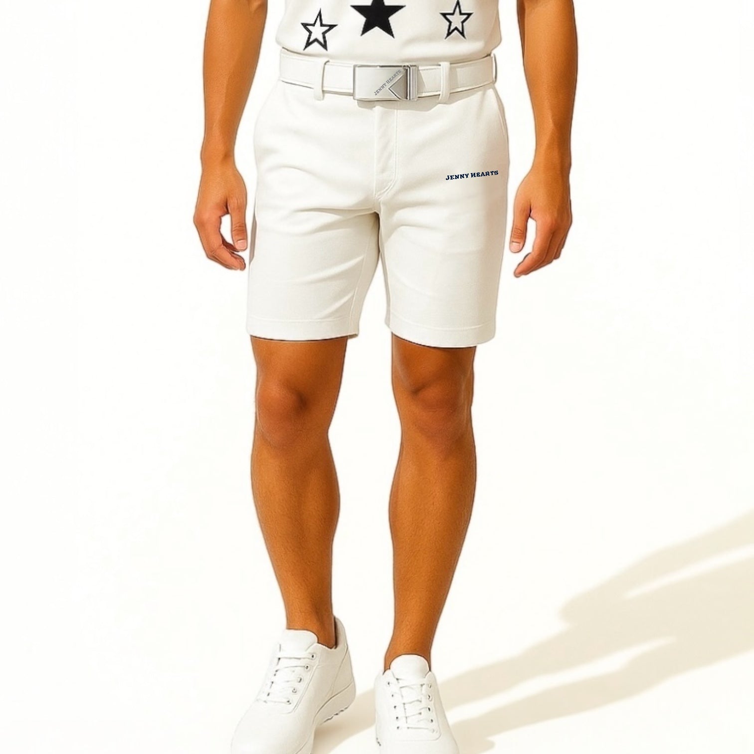 Mens Half Pants 2Way Stretch ゴルフウェア メンズ 夏 ハーフパンツ 短パン 高ストレッチ 防透け 吸水速乾 UVカット