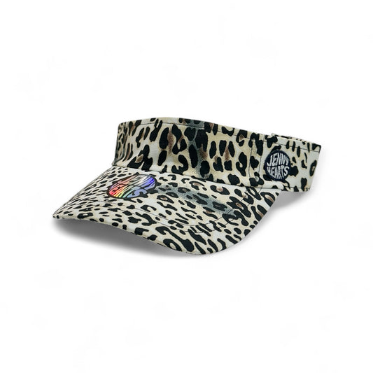 ＼8月1日新発売／Leopard Golf Visor Unisex 4周年記念バイザー 期間限定品 男女兼用 58cm