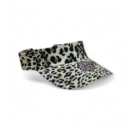 ＼8月1日新発売／Leopard Golf Visor Unisex 4周年記念バイザー 期間限定品 男女兼用 58cm