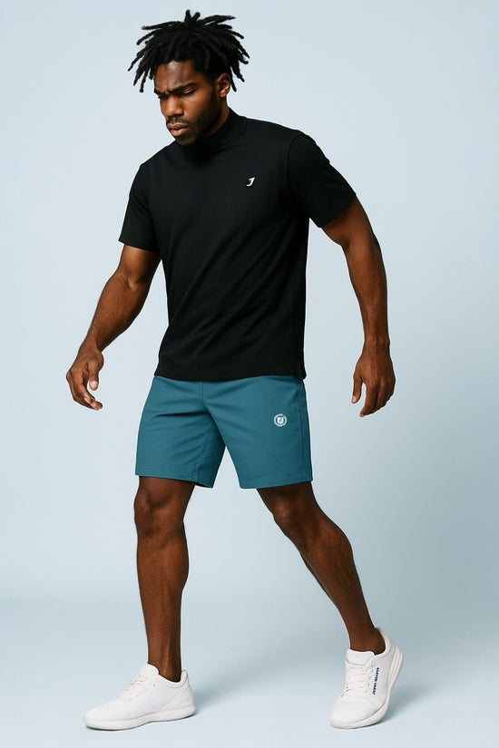 ＼Mockプレゼント／Mens Golf Half Pants 002 メンズ ゴルフパンツ 夏 ハーフパンツ ストレッチ スリム スタイリッシュ ナイロン 伸縮性高い